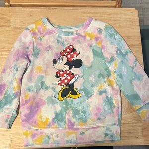 Disney Minnie Mouse Pastel Tie-Dye Sweatshirt